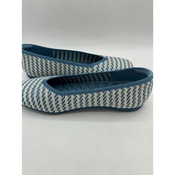 VIVAIA Margot Walker Lightweight Square-Toe V-Cut Ballot Flats Size 39.5 NEW - Picture 5 of 8